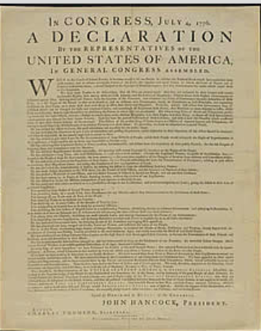 Declaration of Independence