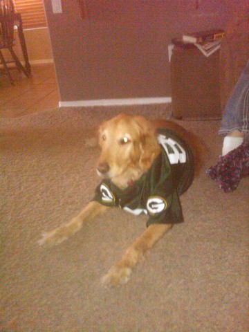 Got my first dog Molly!