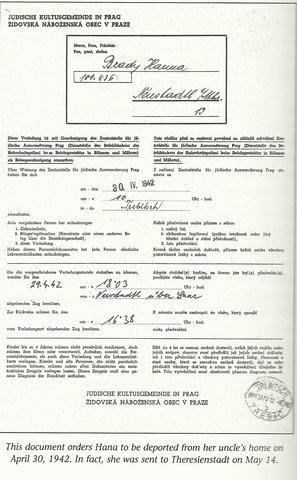 Jewish Families are Delievered their Deportation Letters