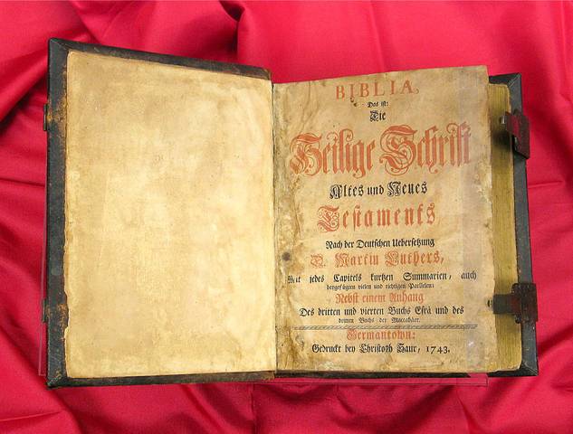 Martin Luther’s First Translations of The Bible