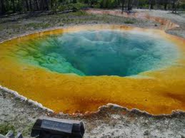 Yellowstone Park formed
