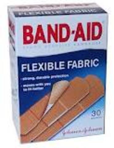 Band-Aids were invented