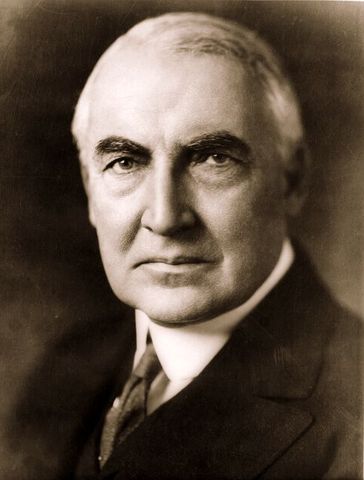 Warren G. Harding Dies