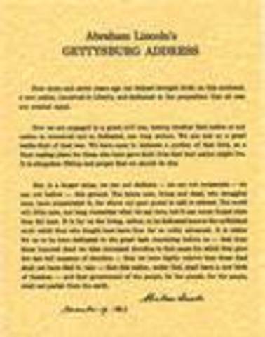 Gettysburg Address