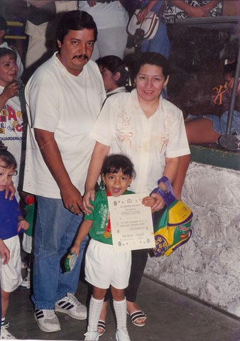 Gané las olimpiadas infantiles.