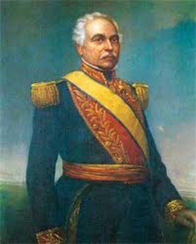 JOSE ANTONIO PAZ INICIA POR FIN LA DICTADURA EN VENEZUELA