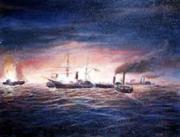 The First Boat Battle