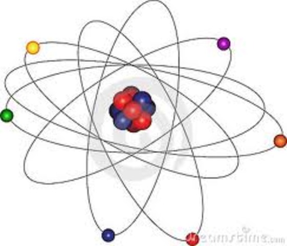 HE DISCOVERD ELECTRONS ORBIT THE NUCLEUS OF AN ATOM