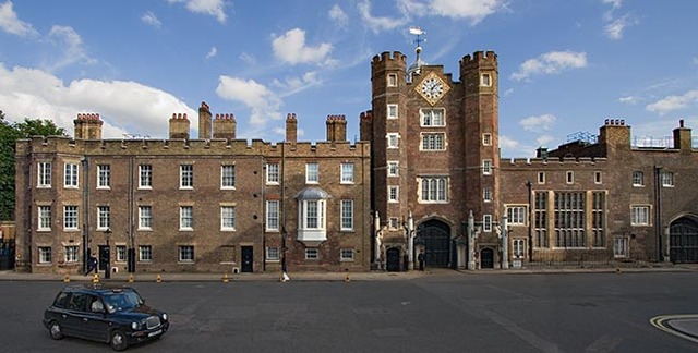 also, the Armoury and Tapestry Room in St. James's Palace