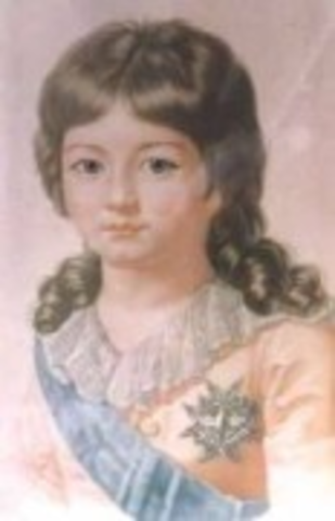 The death of Prince Louis XVII