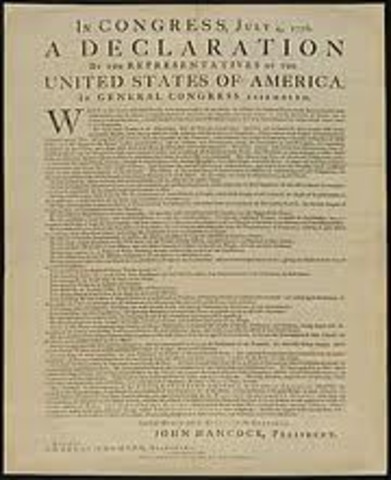 the declaration of independence