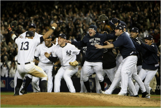 Yankees win the world series