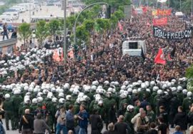 Food riots across Paris