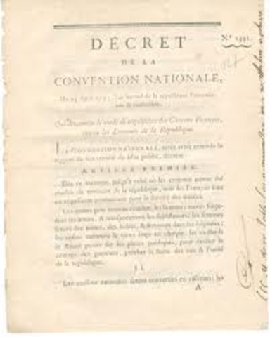 August Decrees Published