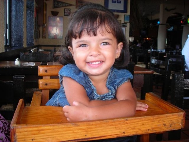 Samara a sus 2 Años