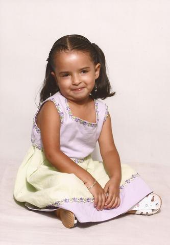 Samara a sus 4 Años