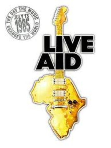 Live Aid concert took place
