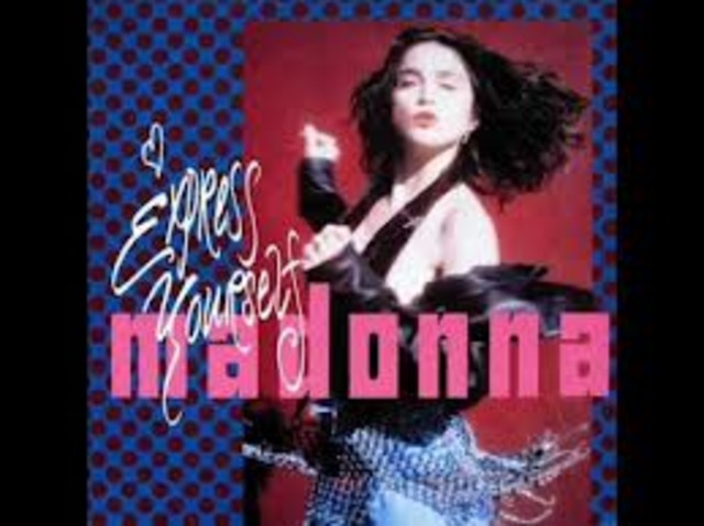 Madonna- Express Yourself wins award