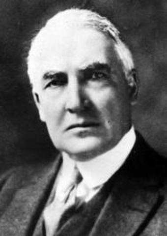 President Warren G. Harding dies