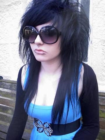 When I died my hair black