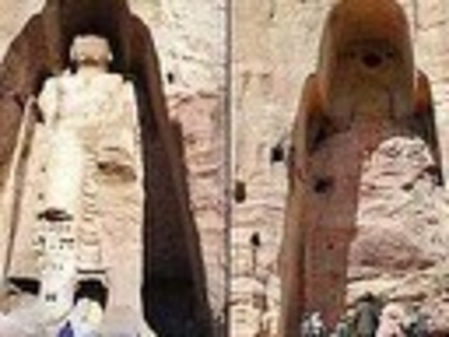 Taliban destoryed Bamiyan