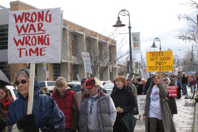March against Iraq War and more
