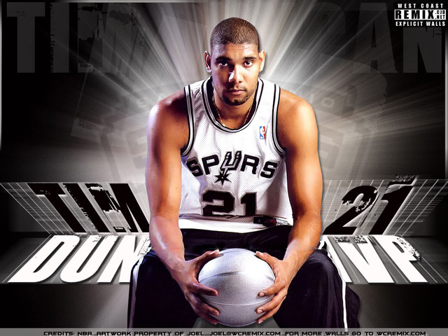 Alan meets NBA star Tim Duncan at age 13