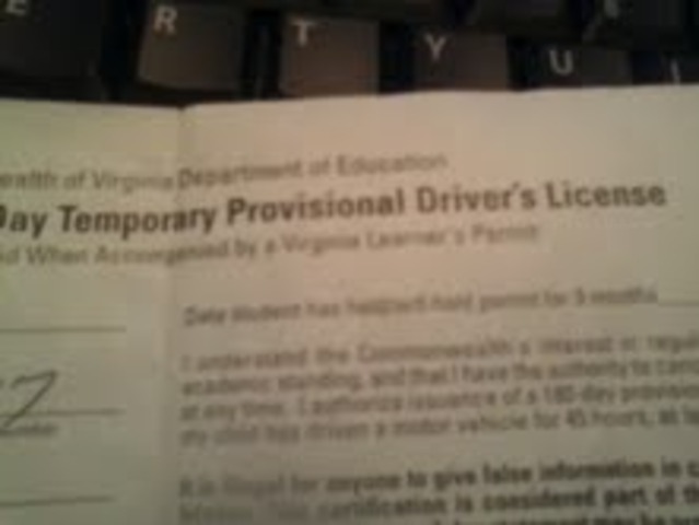 I can drive!