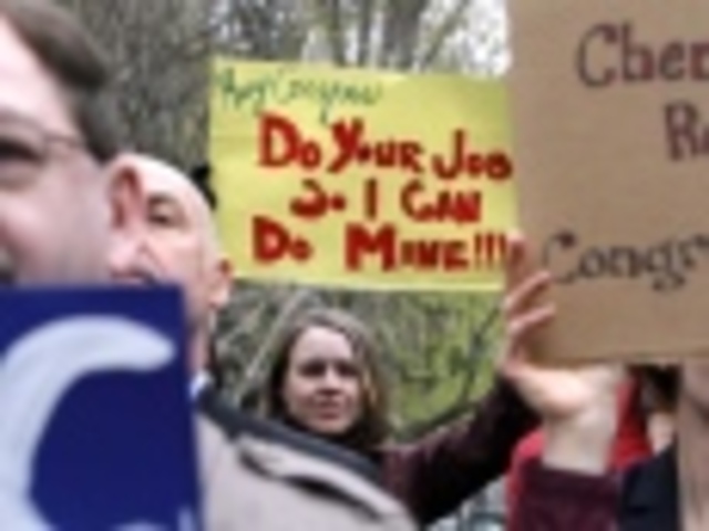 Narrowly avoids government shutdown