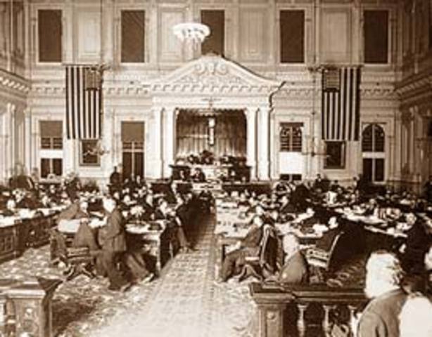 Beginning of legislative assembly