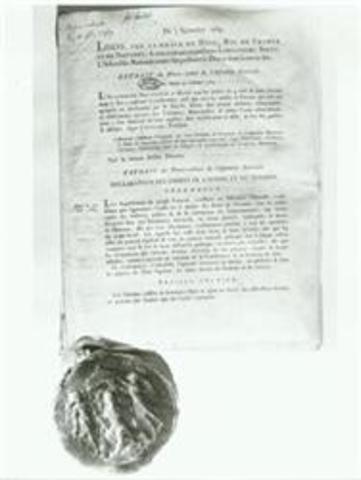 National Assembly abolishes Feudalism with August Decrees