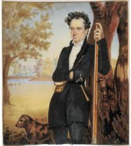 Stephen F. Austin learns of his father's death