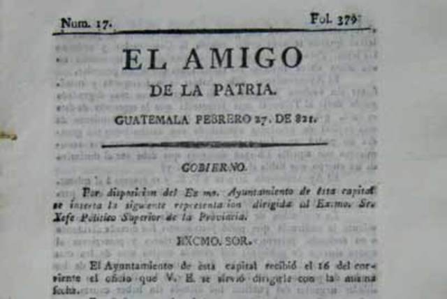 PERIÓDICO "EL AMIGO DE LA PATRIA"