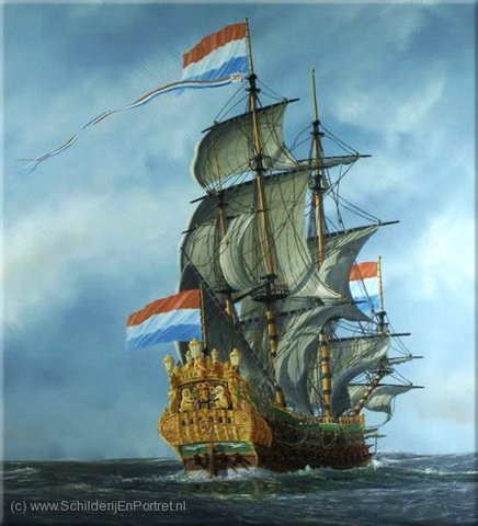 eerste nederlandse schepen