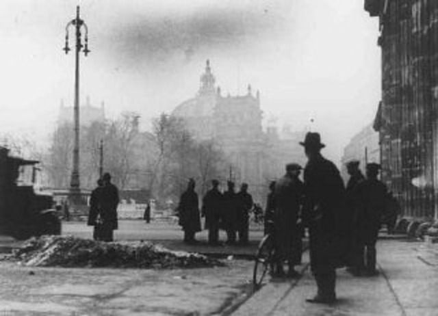 The Reichstag Building Burns