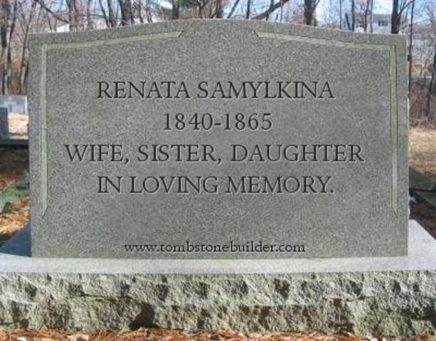 RIP Renata Samylkina
