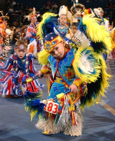 The Frist Time At A Pow Wow
