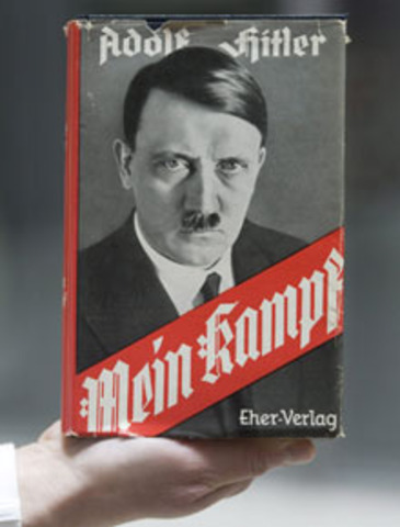 Mein Kampf is writen