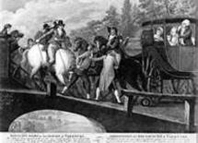 Roayl Family's Flight from Varennes