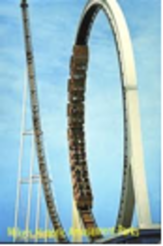 First Steel Coaster in an amusement park