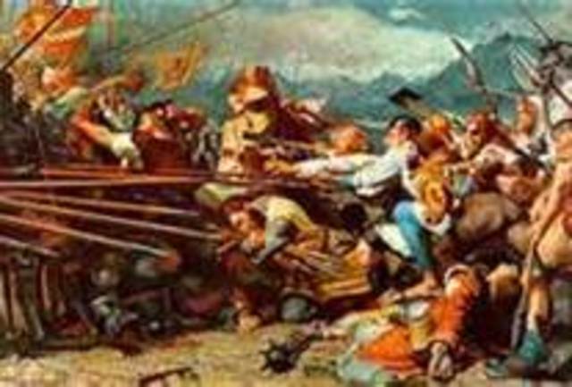 French defeat foreign invaders who attempted to preserve monarchy.