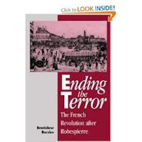 End of the Reign of Terror- execution of Robespierre
