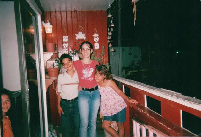 My mom went to Puerto Rico