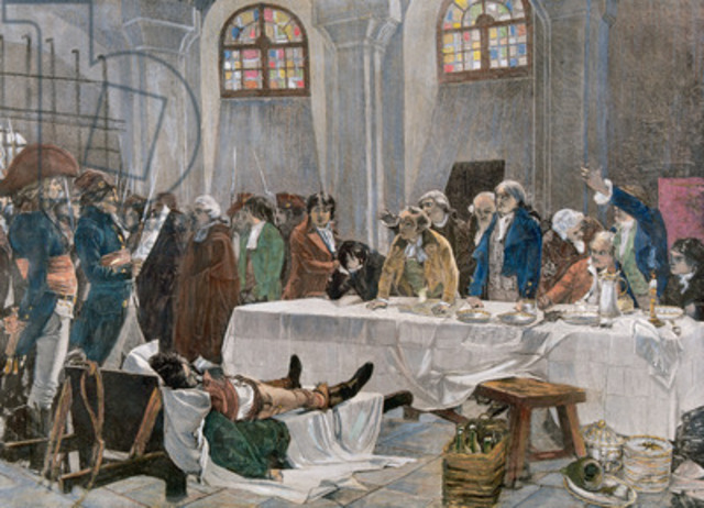 Law of Suspects passes - Beginning of the reign of Terror in France