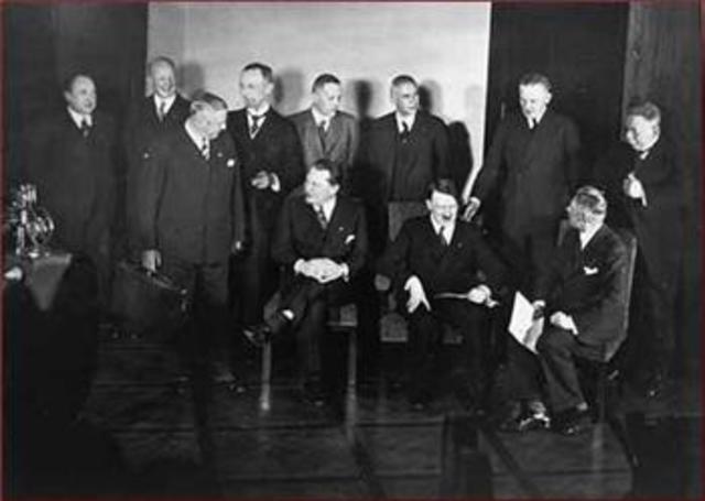 Nazis elected to Reichstag