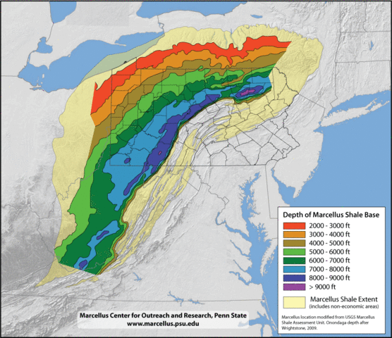 Fracking of Marcellus Shale