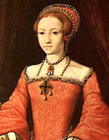 Elizabeth I was born.