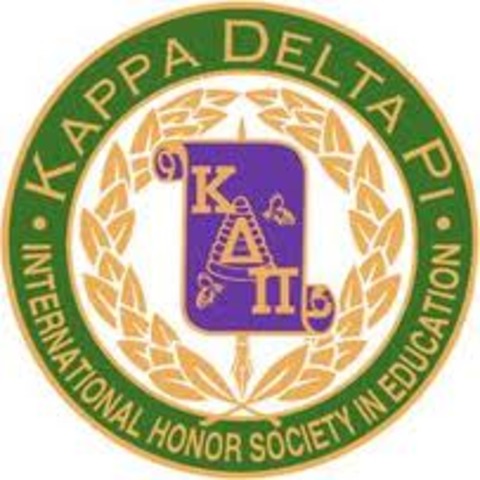 Inducted into International Honor Society in Education, Kappa Delta PI