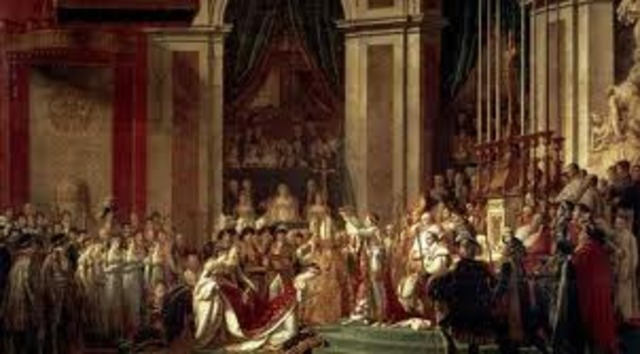 Coronation of Napoleon Bonaparte as Emperor of France