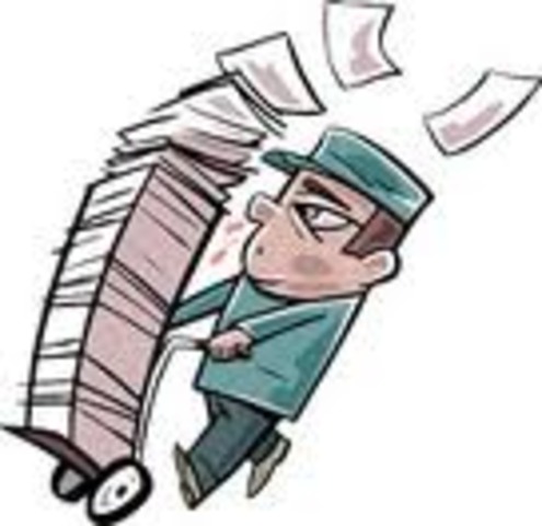 PTC personnel start collecting papers